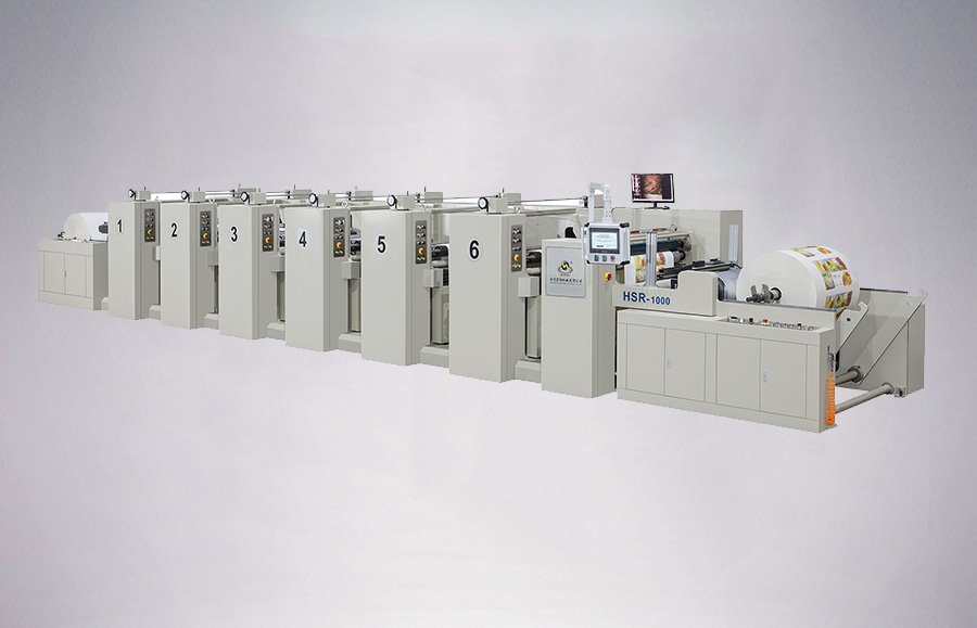 HYR-1200/1000柔性版印刷机